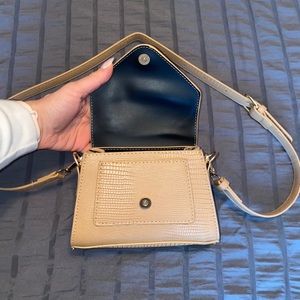 Tan Cross Body Purse